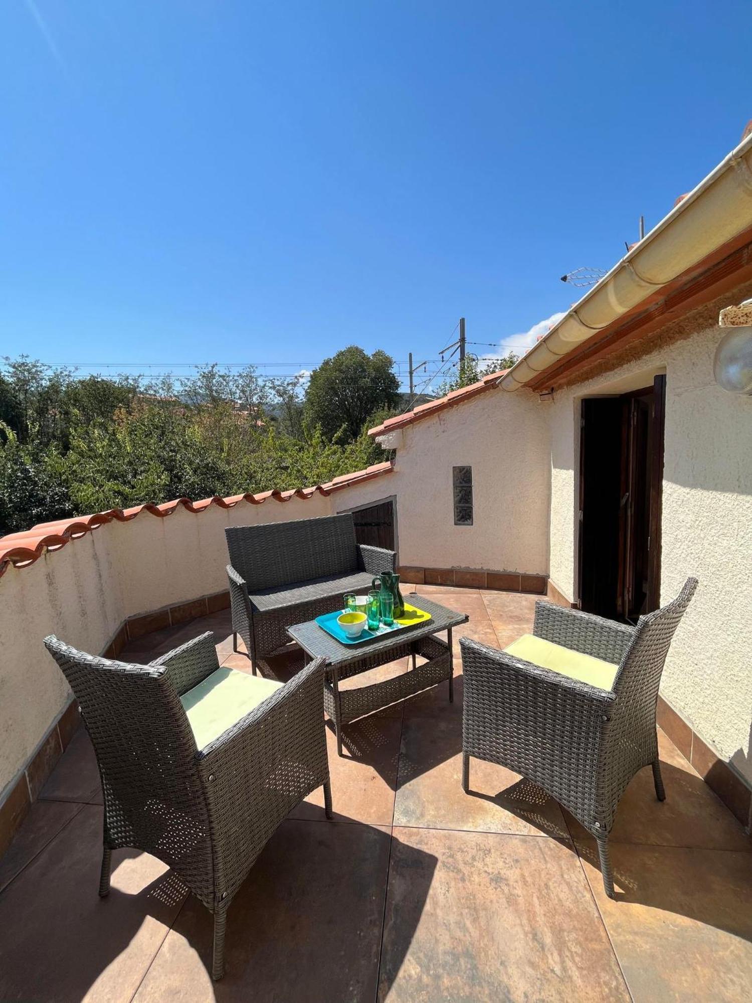 6Lam16 Maison Typique Avec Toit-Terrasse Коллиур Экстерьер фото