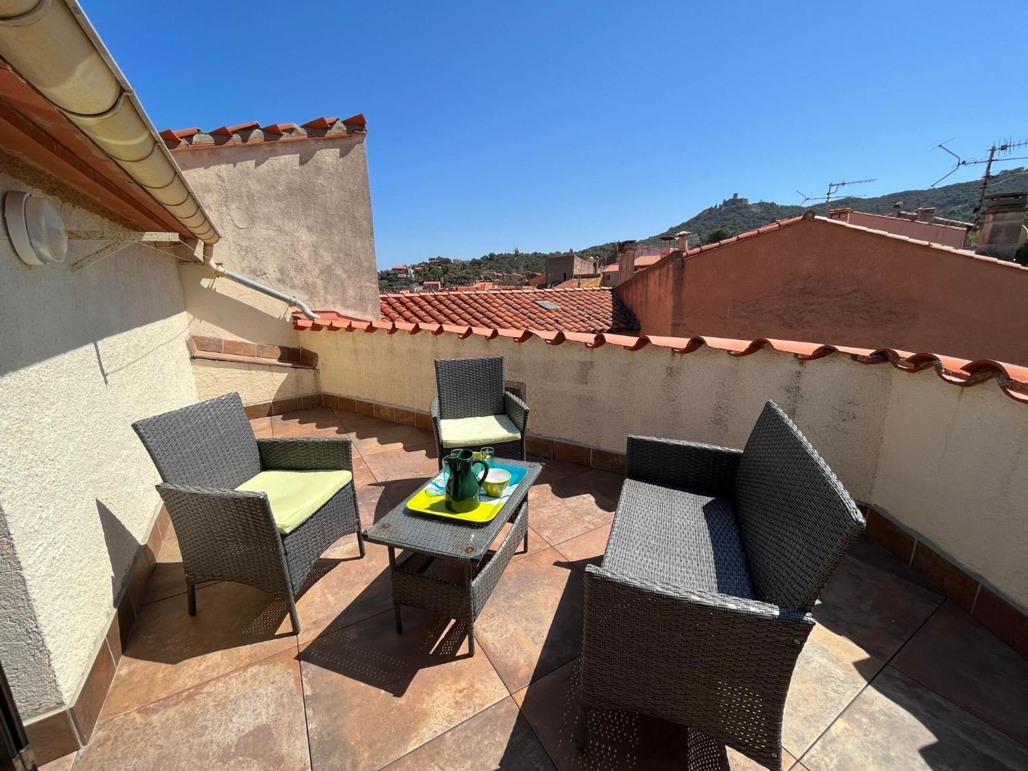 6Lam16 Maison Typique Avec Toit-Terrasse Коллиур Экстерьер фото